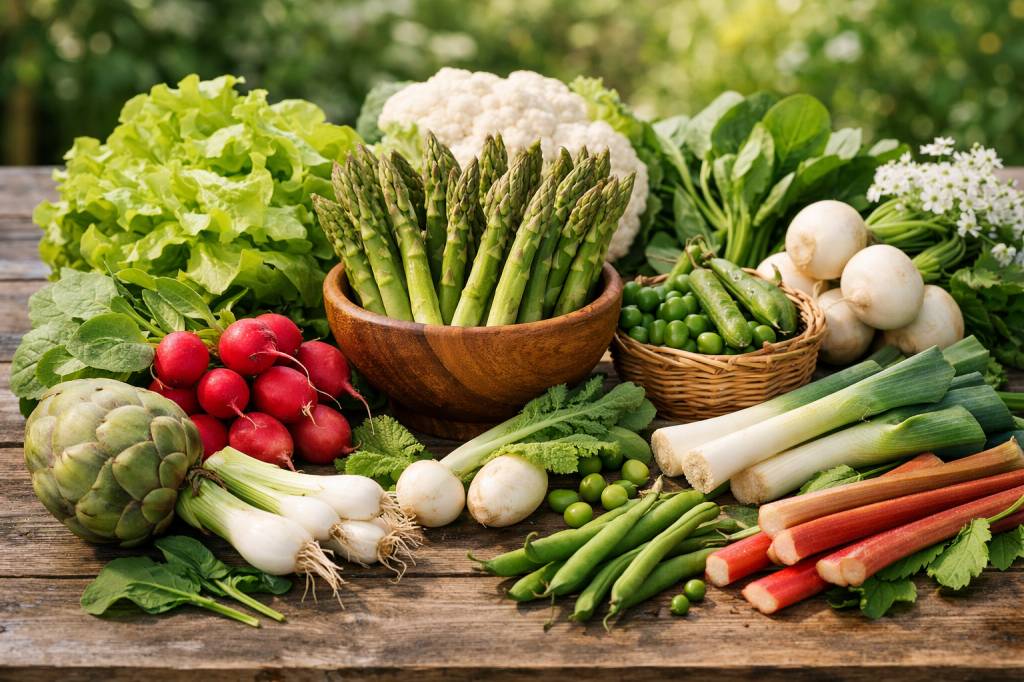 Legumes saison avril : comment composer des menus minceur avec les produits du printemps