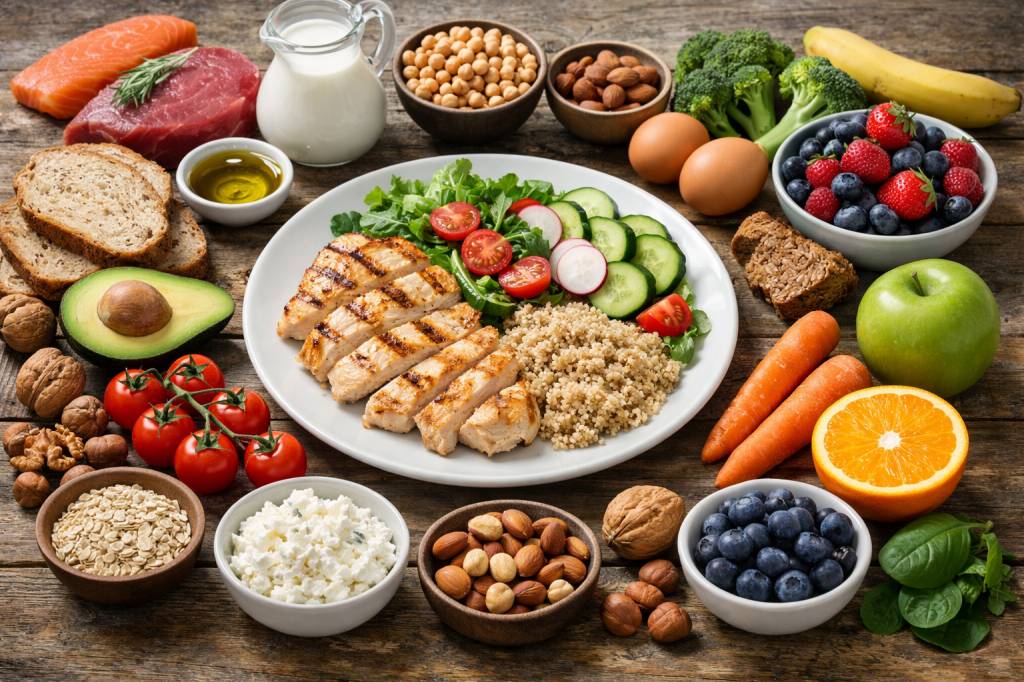 Les 7 familles d&rsquo;aliments et leurs rôles : construire une assiette équilibrée pour la perte de poids