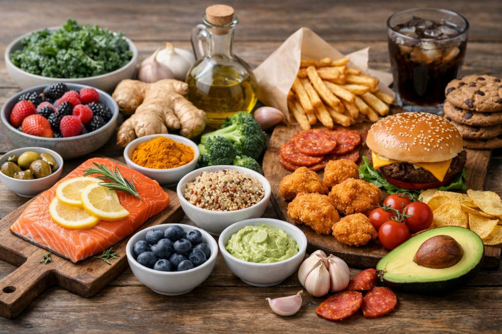 Régime anti inflammatoire perte de poids : quels aliments privilégier ou éviter